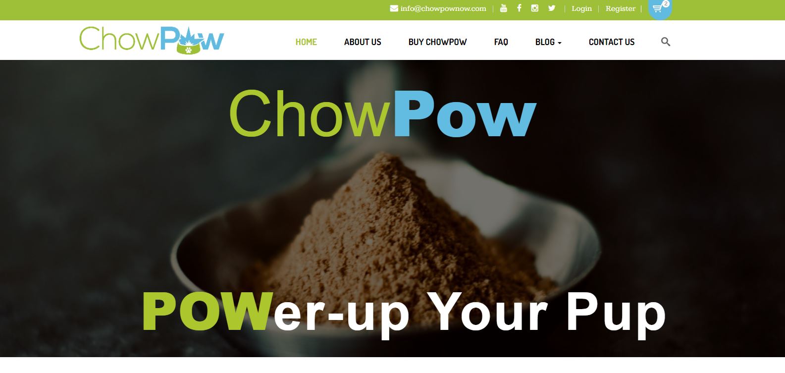 chowpow dog food topper
