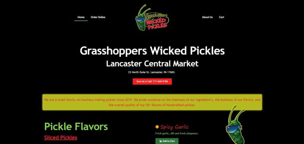 grasshoppers wicked pickles