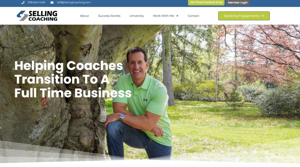 Transition To A Full Time Business - selling coaching