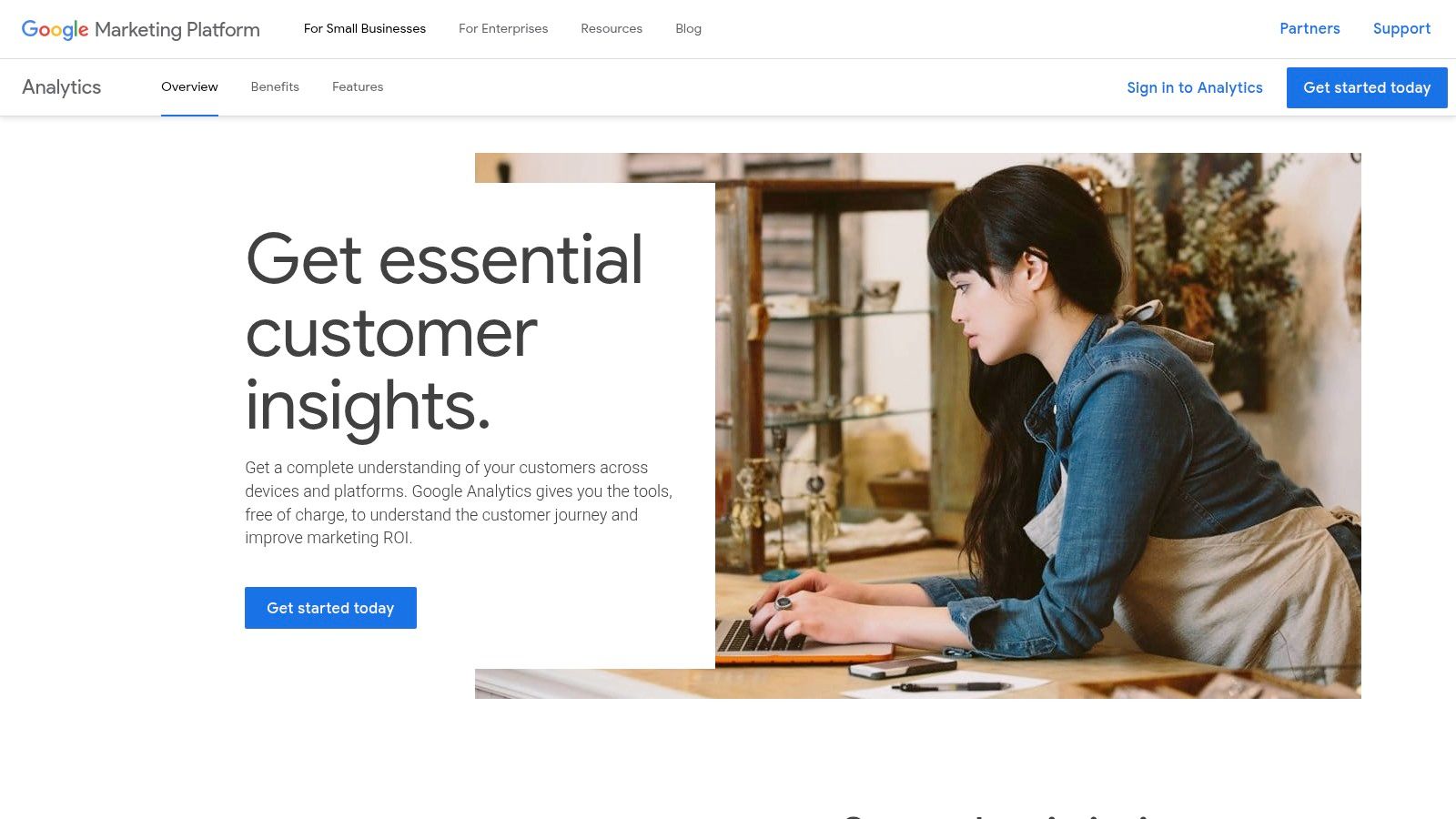 Google Analytics 4 (GA4) ecommerce customer insights for SEO