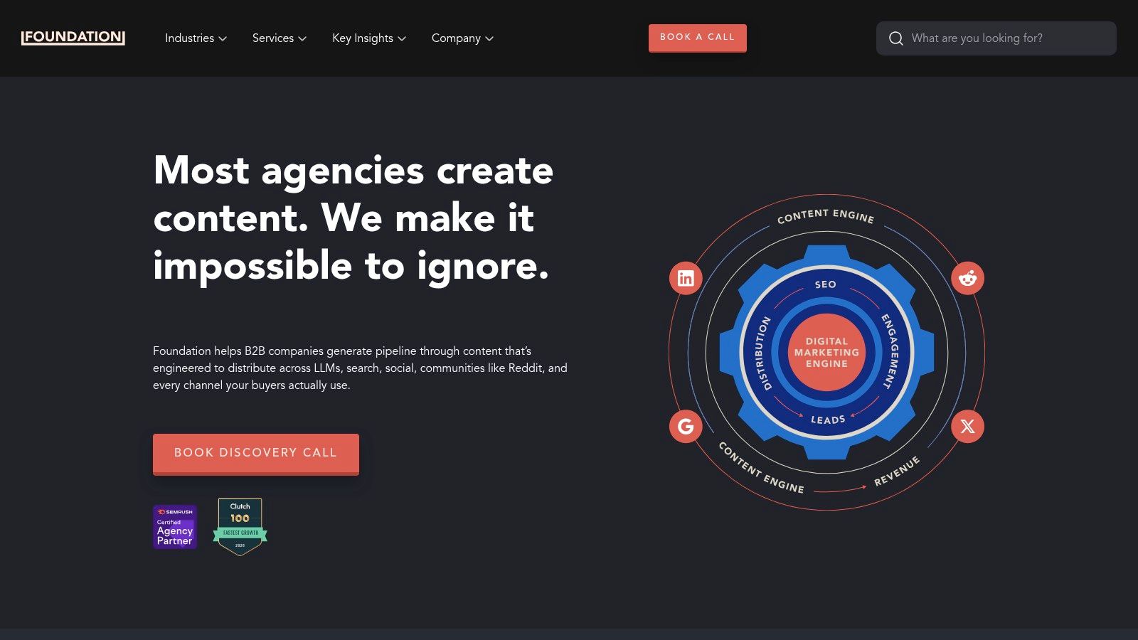 Column Five B2B storytelling agency data visualization content marketing