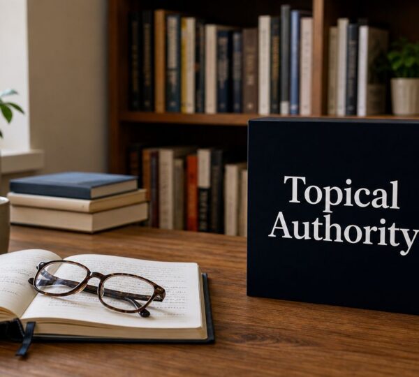 what-is-topical-authority-desk-setup